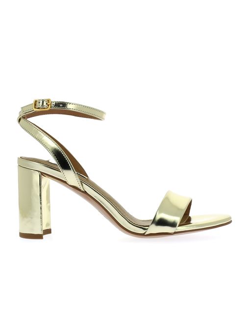 sandalo da donna modello Urilia in pelle laminata oro BIBI LOU | 720X